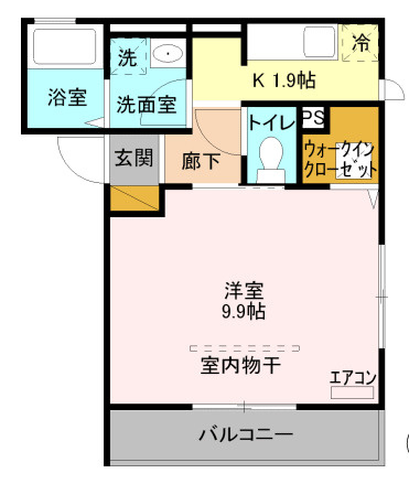 【間取り】 | サントミー（D-ROOM）