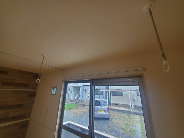 ボヌールの設備|室内物干し設備