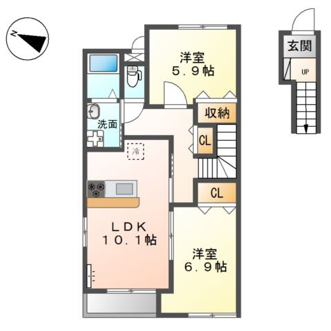 ＡＶＡＮＴＩ　ＨＯＵＳＥの間取り