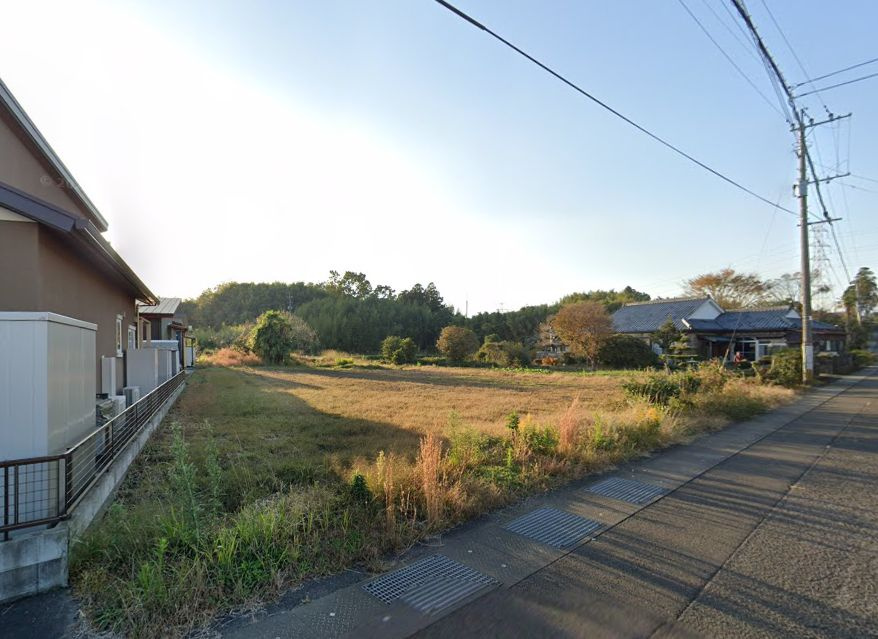 都城市横市町の売地の外観