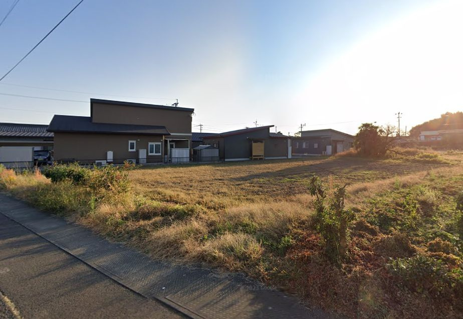 都城市横市町の売地の外観