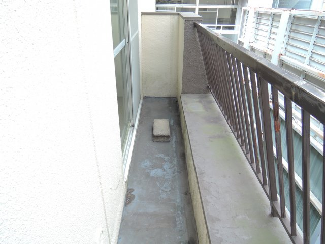 サカイコーポのバルコニー