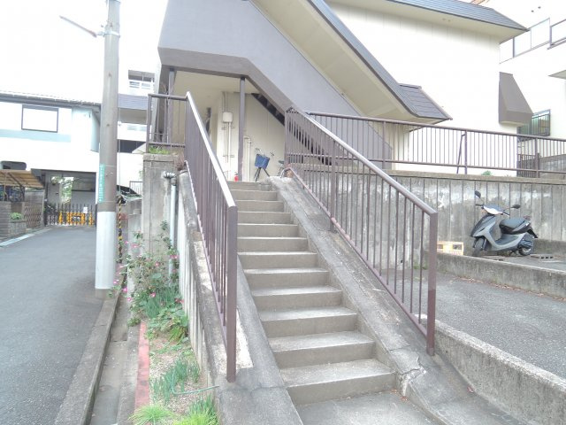 サカイコーポのエントランス