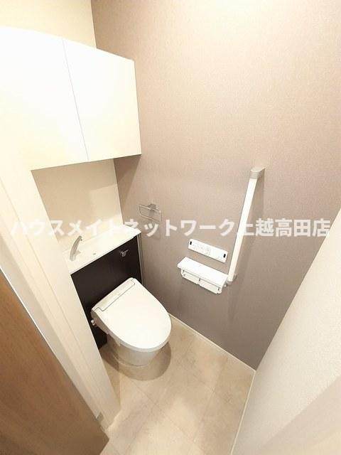 ル・リアンＢのトイレ|温水洗浄暖房便座