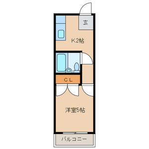 【間取り】 | ハイネス南品川 | 間取り図
