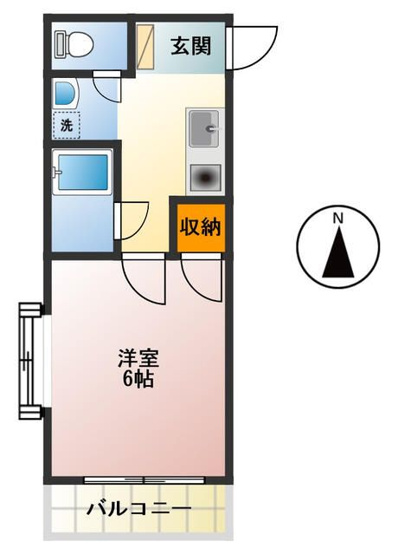 【間取り】 | ハイム武蔵野