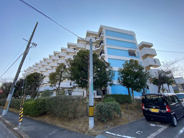 千代田第二住宅5号棟の外観