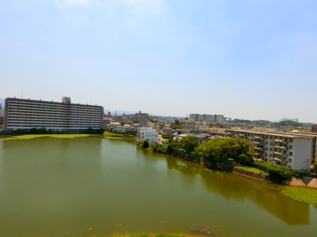 南海狭山コーポ1号棟の展望
