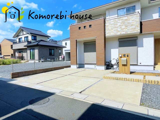 鴻巣市明用　中古戸建ての駐車場|9/14　撮影済み