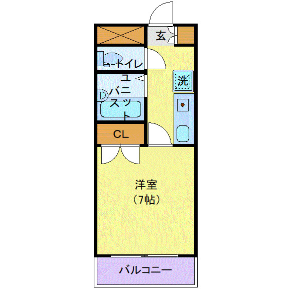 パークハウスオンワードの間取り