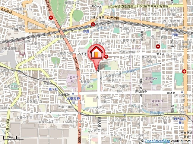 SUNRICH御池（サンリッチ御池）の地図