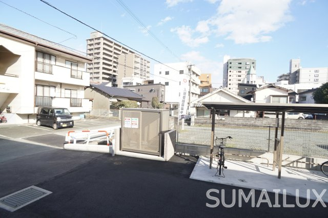 熊本市中央区出水１丁目のアパートの展望