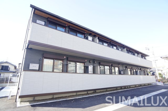 熊本市中央区出水１丁目のアパートの外観