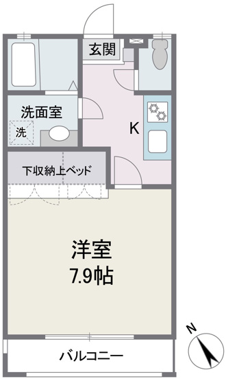 【間取り】 | タウンハウスビレッジ | 別号室の写真になります。現況優先。