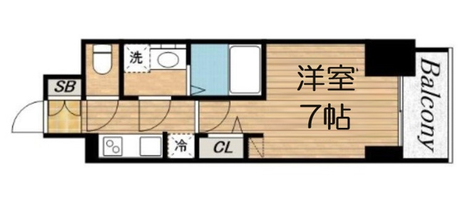 【間取り】 | S-RESIDENCE堺筋本町Deux
