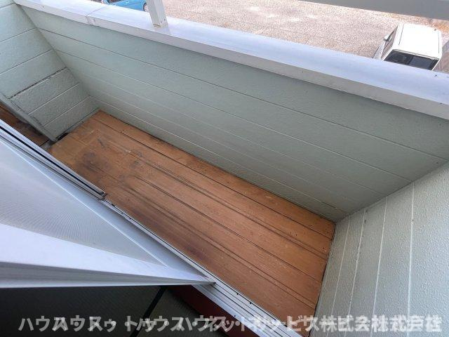ハイツ田中のバルコニー