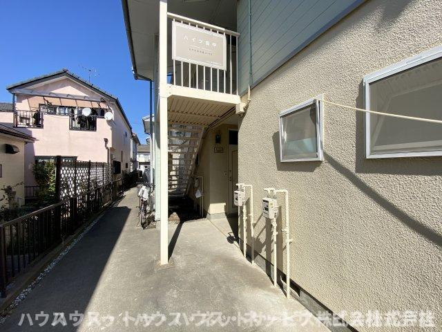 ハイツ田中のエントランス