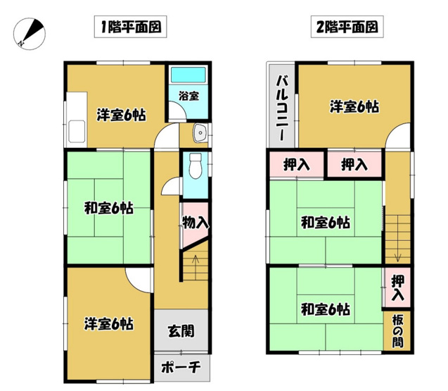 【間取り】 | 堺市中区陶器北戸建
