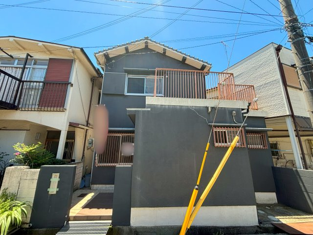 二見町福里　中古戸建の前面道路含む現地写真