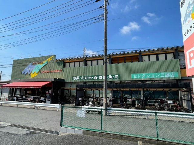 三郷市鷹野１丁目新築戸建【八木郷小学校：9分】の周辺|セレクション（スーパー）まで600ｍ