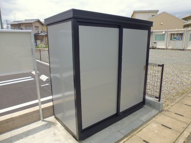 倉敷市神田４丁目のアパートのその他共用部分|敷地内専用ゴミステーション
