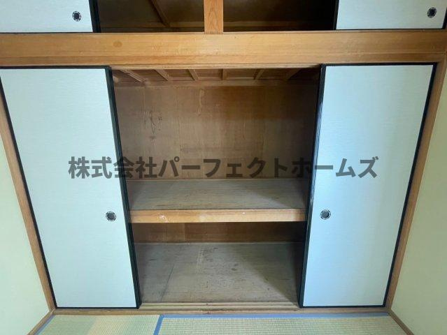高柳6丁目ガレージハウス　の収納|たっぷりとした収納スペースです