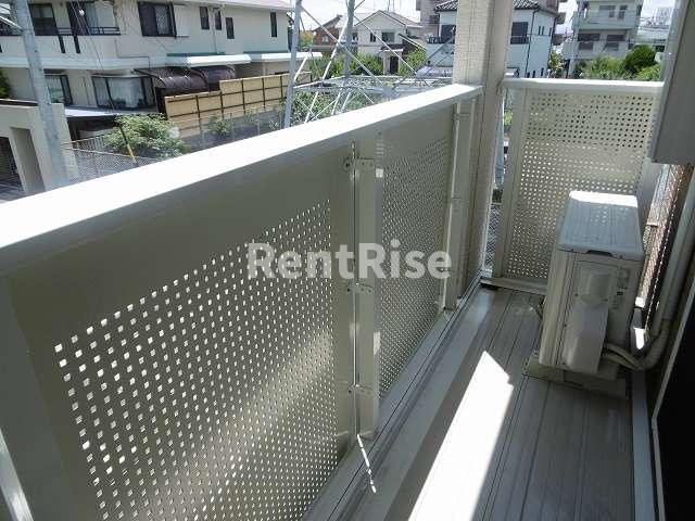 コーポラス真のバルコニー|バルコニー