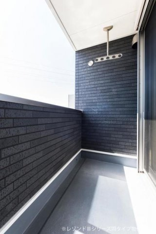 メゾン・ハーモニーのバルコニー