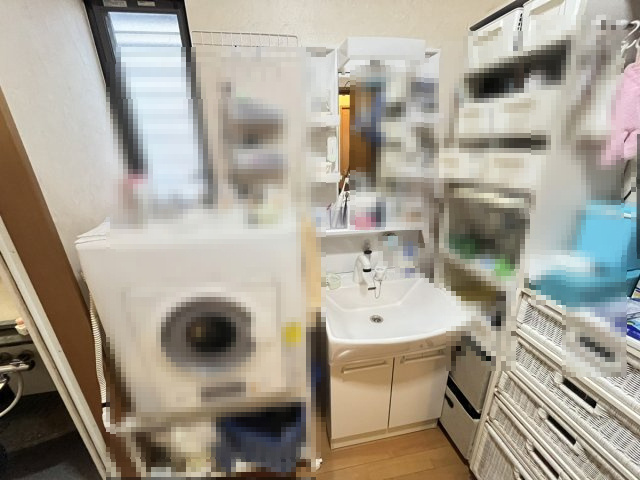 姫路市飾磨区都倉3丁目/中古戸建の独立洗面台