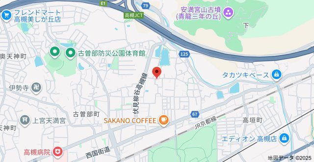 レオパレス滝の華の地図