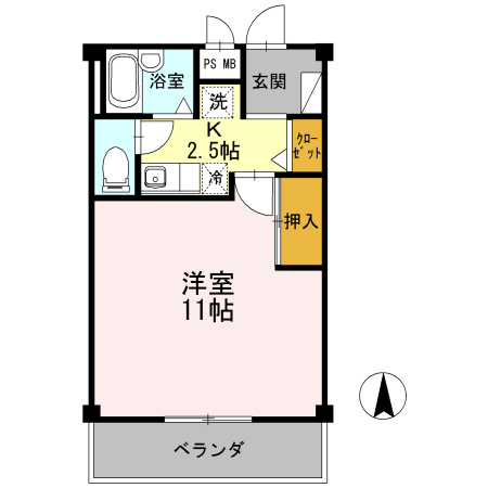【間取り】 | ファミール花田