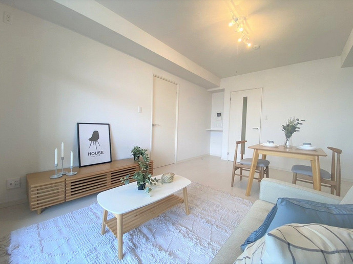 アーバンパレスアルカディア春日原の居間・リビング|アーバンパレスアルカディア春日原（3LDK）