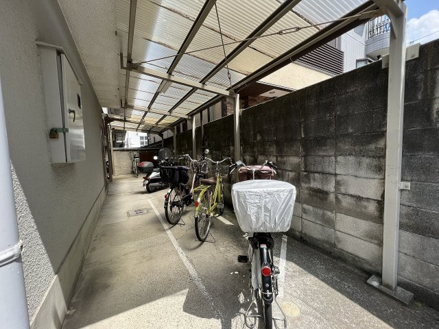 相互マンションの駐車場
