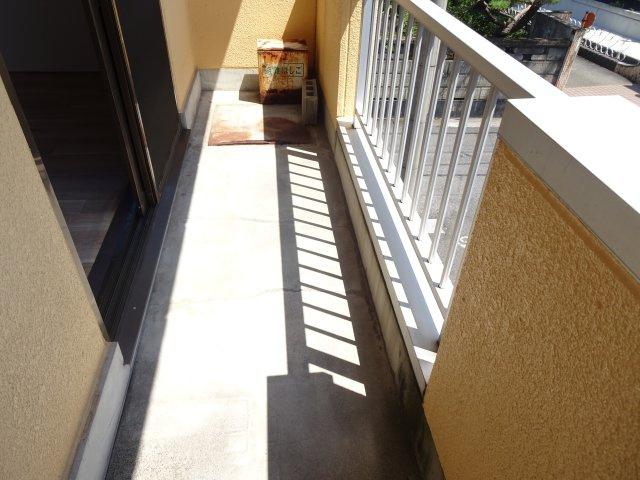 シティハイツ上面のバルコニー