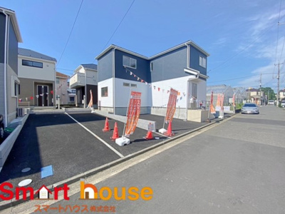 【前面道路含む現地写真】 | 日野市万願寺　新築5棟　