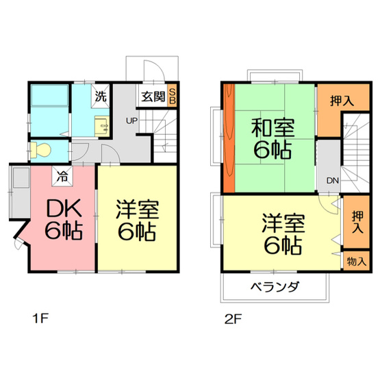 【間取り】 | テラスアゼリア