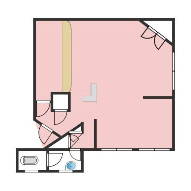 島栄町銀座ビルの間取り