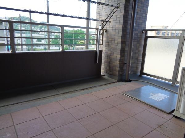 ロイヤルガーデン西浜のバルコニー