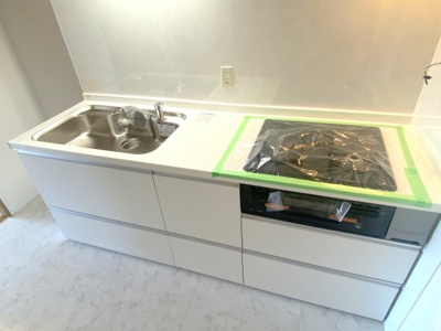 【キッチン】 | フロレスタ・ミオ山田池公園 | 交換されたシステムキッチンです。