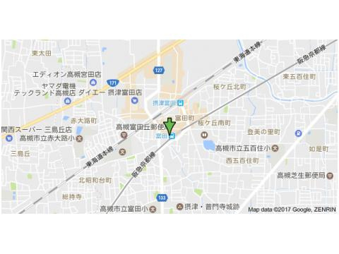 サクラハウスの地図