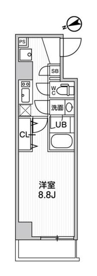 【間取り】 | ＴＡＳＵＫＩ　ＲＩＣＨＥＳＳＥ　ＫＡＭＡＴＡ | 間取り図