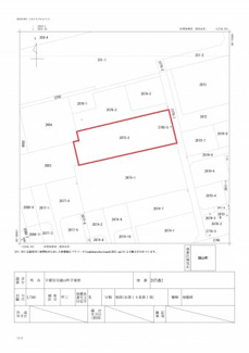 【土地図】 | 宇都宮市鐺山町売地