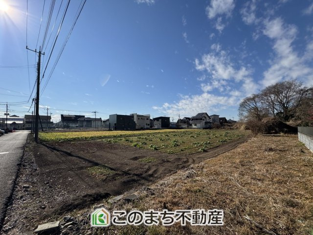 宇都宮市鐺山町売地の外観