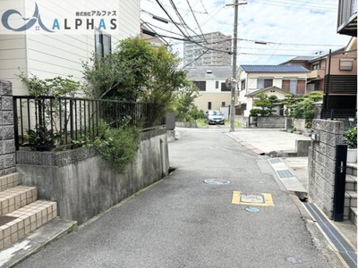 【前面道路含む現地写真】 | 明石市西明石西町一丁目　一戸建て | 前面道路含む現地写真♪