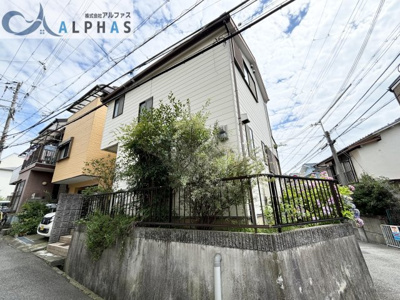 【外観】 | 明石市西明石西町一丁目　一戸建て | 閑静な住宅街の角地物件！！