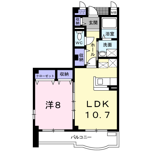 アーバンライフ春風の間取り