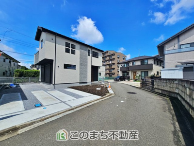 【前面道路含む現地写真】 | Ricca宇都宮市戸祭10期 | 前面道路含む現地写真