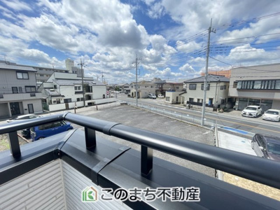 【展望】 | いろどりアイタウン宇都宮市吉野1丁目23-P1 | バルコニーからの眺めです♪