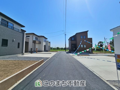 【前面道路含む現地写真】 | いろどりアイタウン栃木市箱森町22-P1 | 前面道路含む現地写真