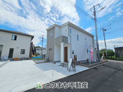 【前面道路含む現地写真】 | いろどりアイタウン矢板市木幡23-P1